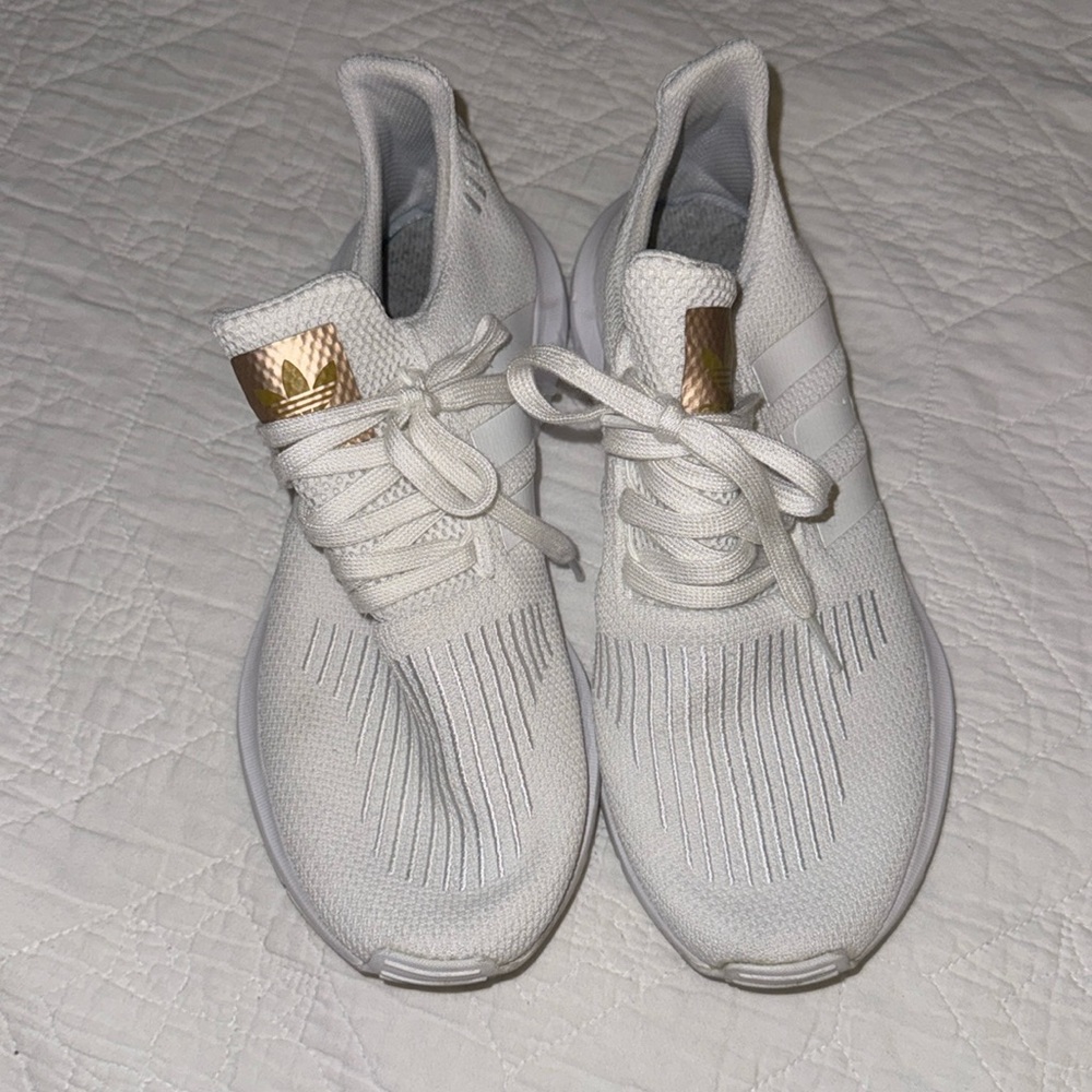ADIDAS Woman’s white shoes size 9